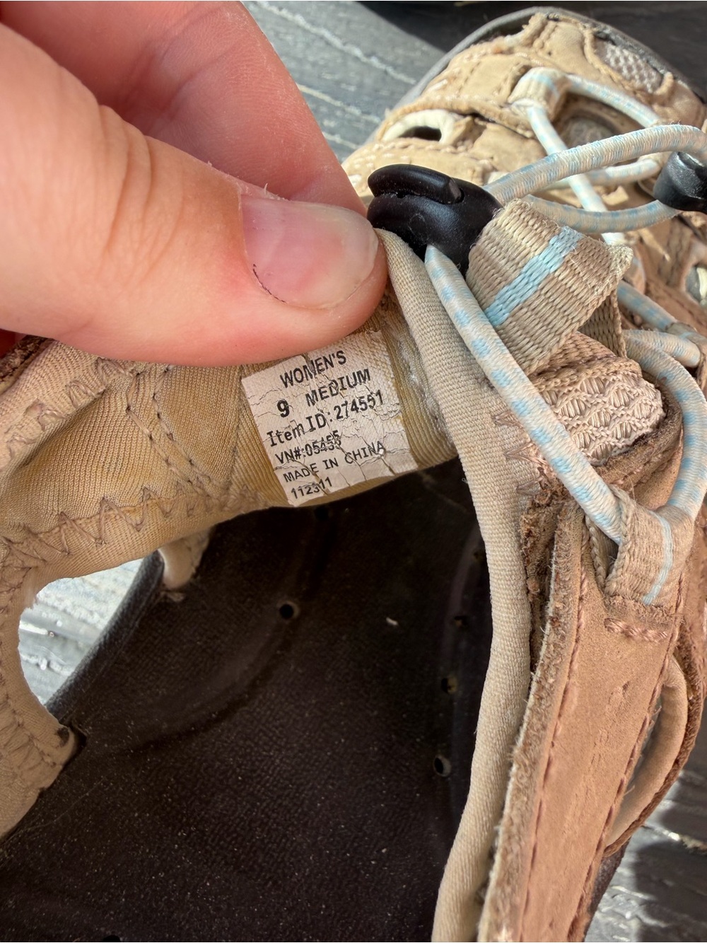 L.L. Bean Sport River Hiking Sandals Outdoor Water Trail Shoes Comfort Size 9 - Picture 12 of 15